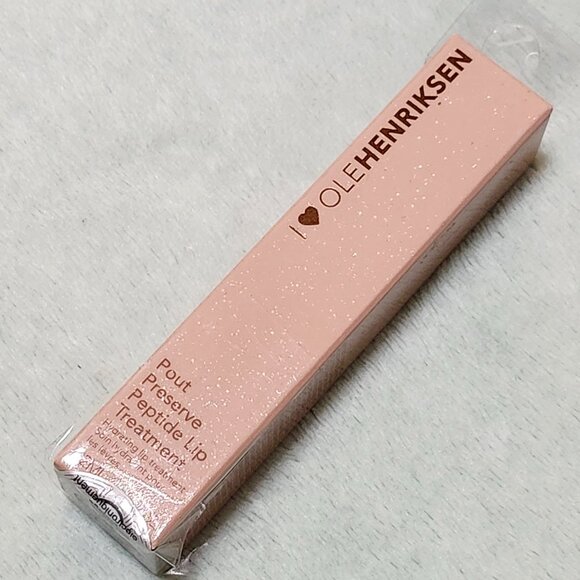 New/Sealed, Pout Preserve Peptide Glimmer Lip Treatment Crème Brûlée Glimmer - Picture 6 of 10